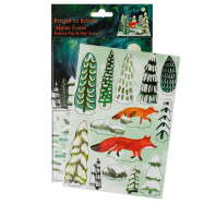 3D-Weihnachtslandschaft Pop & Slot Alpine Foxes