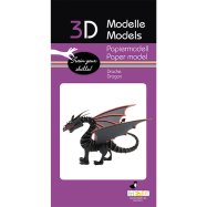 3D-Papiermodell - Drache