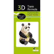 3D-Papiermodell - Panda