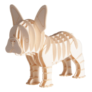 3D-Papiermodell - Bulldogge