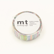 Masking Tape - Papierklebeband - Multi Border Pastel