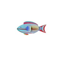 Wanddekoration Parrotfish