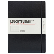 LEUCHTTURM Notizbuch Master Slim Hardcover Dotted - Schwarz