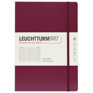 LEUCHTTURM Notizbuch Composition Hardcover Liniert - Port Red