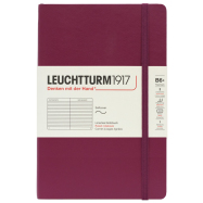 LEUCHTTURM Notizbuch Paperback Softcover Liniert - Port Red