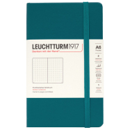 LEUCHTTURM Notizbuch Pocket Hardcover Dotted - Pacific Green