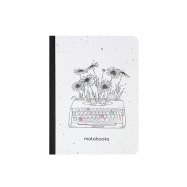 Matabooks Notizbuch Samenbuch - Typewriter - DIN A6 - blanko