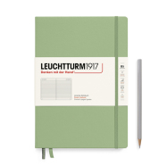 LEUCHTTURM Notizbuch Composition Hardcover Liniert - Salbei