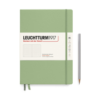 LEUCHTTURM Notizbuch Composition Hardcover Dotted - Salbei