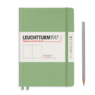 LEUCHTTURM Notizbuch Medium Hardcover Blanko - Salbei