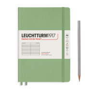 LEUCHTTURM Notizbuch Medium Hardcover Liniert - Salbei