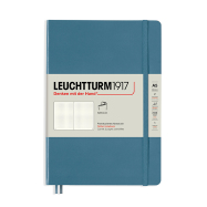 LEUCHTTURM Notizbuch Medium Softcover Dotted - Stone Blue