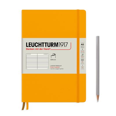 LEUCHTTURM Notizbuch Medium Softcover Liniert - Rising Sun