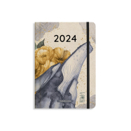 Matabooks Jahresplaner Samaya A5 - Ocean Blue 2024