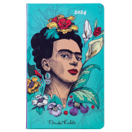 Taschenkalender Wochen-Notizkalender Frida Kahlo 2024 -...
