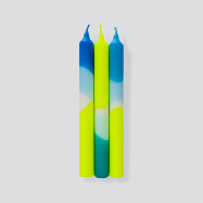 Kerzen Dip Dye Neon - Ocean Spirit - 3er-Set
