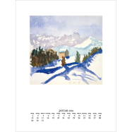 Wandkalender Hermann Hesse 2024