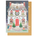 Adventskalenderkarte Wunderbare Weihnachtswelt A5 - Weihnachtshaus