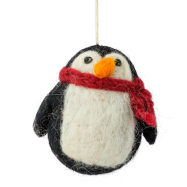 Weihnachtsanhänger Pinguin