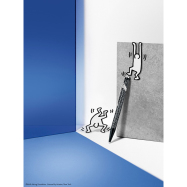 CARAN DACHE Kugelschreiber 849 - Keith Haring Sonderedition - schwarz