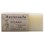 NICAMA - Rasierseife - Bergamotte-Salbei