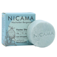 NICAMA - festes Shampoo - Wacholder-Bergamotte