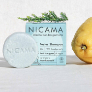NICAMA - festes Shampoo - Wacholder-Bergamotte