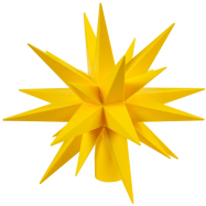 Ersatz-Stern für Sternenkette hsa1sa gelb