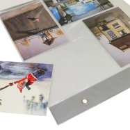 Leporello für Postkarten und Fotos Hoch-/Querformat