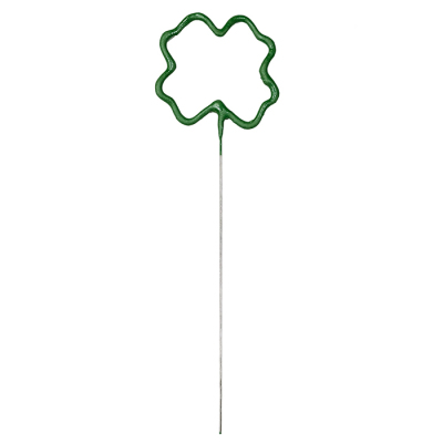 Wunderkerze "Kleeblatt", grün