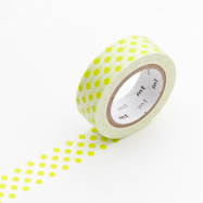Masking Tape - Papierklebeband - Dot Lime