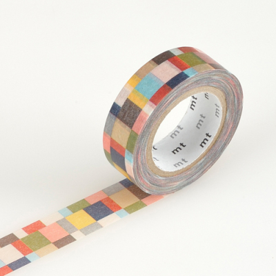 Masking Tape - Papierklebeband - Mosaic Greyish