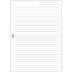 FILOFAX Notizpapier, liniert - für DIN A5-Timer