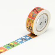 Masking Tape - Papierklebeband - Number