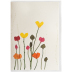 räder Glückwunschkarte Klappkarte "Alles Gute - Herzlichen Glückwunsch" mit echten Blüten
