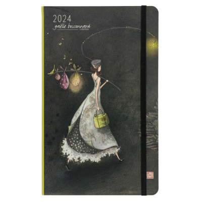 Großer Taschenkalender 2024, 1 Woche auf 2 Seiten - Gaëlle Boissonnard