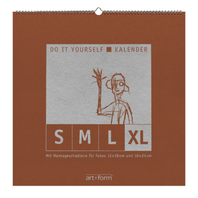DO IT YOURSELF Bastelkalender (XL) Terrakotta