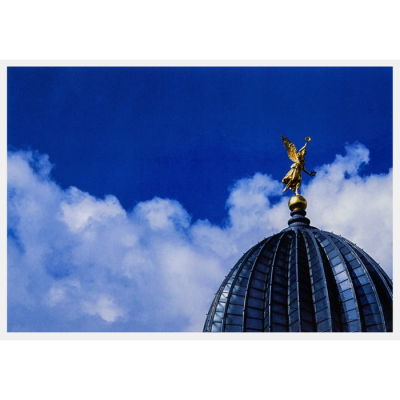 Postkarte Dresden - Kuppel der Kunstakademie