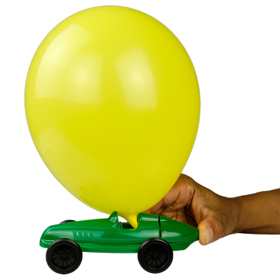 Luftballonauto - grün