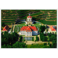 Postkarte Radebeul - Schloss Wackerbarth