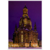Postkarte Dresden - Frauenkirche bei Nacht
