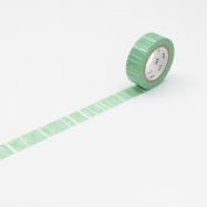 Masking Tape - Papierklebeband - Script Border Green