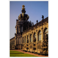 Postkarte Dresden - Kronentor des Zwingers