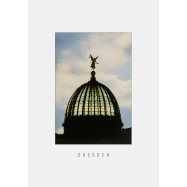 Postkarte Dresden - Kuppel der Kunstakademie mit...