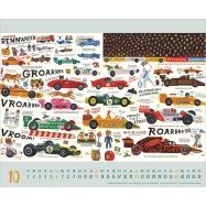 Kalender Bildwörterkalender der Fahrzeuge 2024