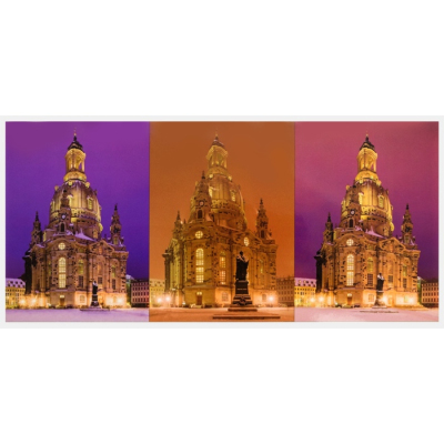 Postkarte Dresden - Frauenkirche